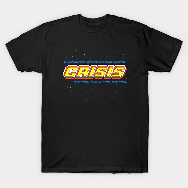 Crisis on Infinite Shirts! T-Shirt by comickergirl